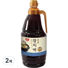 동원 참치액, 1.8L, 2개