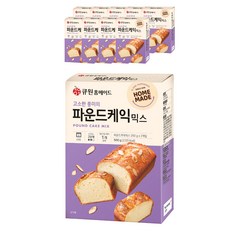 큐원 홈메이드 파운드케익믹스, 500g, 10개
