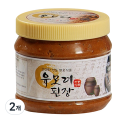 유모례 전통 된장, 1kg, 2개