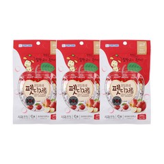 포켄스 과일퓨레 펫디저트 15g x 7p, 사과, 3개