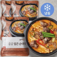 곰곰 얼큰 순대국 (냉동), 700g, 3개