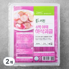 풀무원 4색 야채 아삭피클, 2kg, 2개