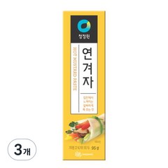 청정원 연겨자, 95g, 3개