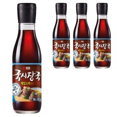 샘표 국시장국(메밀소바), 350ml, 4개