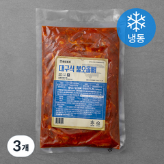 8도포차 대구식 불오돌뼈 (냉동), 400g, 3개