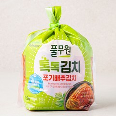 풀무원 톡톡 포기배추김치, 1.5kg, 1개