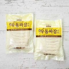 칠갑농산 생 우동 짜장사리 전문점용, 1.5kg, 2개