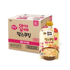 아이꼬야 유아용 맘스쿠킹 이유식 15개월부터, 찜닭아기밥, 140g, 10개