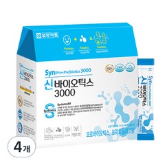일양약품 신 바이오틱스3000 유산균, 240g, 4개