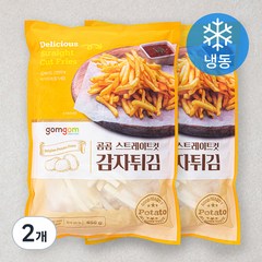 곰곰 스트레이트컷 감자튀김(냉동), 650g, 2개