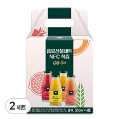 르프룻 오렌지 구아바 망고 비트 음료 선물 250ml x 4종 세트, 2세트