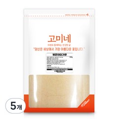 고미네 볶은현미가루, 500g, 5개