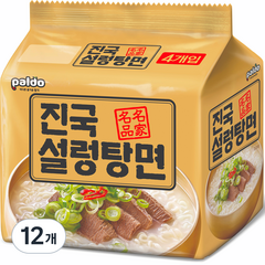 팔도 진국 설렁탕면 100g, 12개