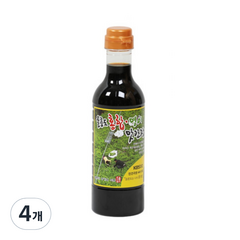 홍가네 울릉도 홍합 명이 맛간장 520g, 4개