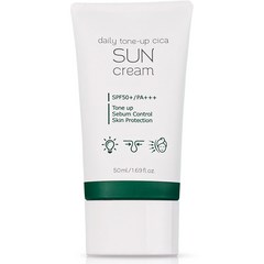 프레티 데일리 톤업 시카 선크림 SPF50+ PA+++, 50ml, 1개