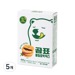 곰표 통밀호떡 믹스, 450g, 5개