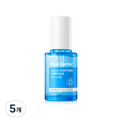 리얼베리어 아쿠아 수딩 앰플, 30ml, 5개