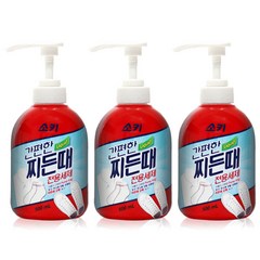 소키 간편한 찌든때 전용 세제, 500ml, 3개