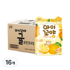 남양유업 아이꼬야 동결건조 과일칩, 16개, 12g