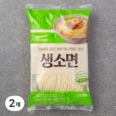 풀무원 생소면, 600g, 2개