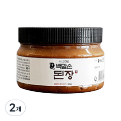 백말순등겨장 더 건강한 백말순 된장, 600g, 2개