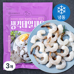 살맛나요 생칵테일새우 특대 (냉동), 300g (16~21미), 3개