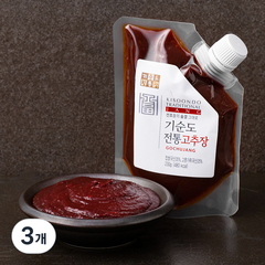 기순도 전통고추장, 230g, 3개