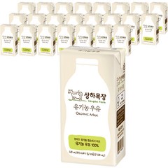 상하목장 유기농 우유, 200ml, 24개