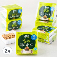 풀무원 실의 힘 매일아침 순생나또, 594g, 2개