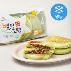 반쿡 하루씨앗 별이호떡 녹차 (냉동), 300g, 1개