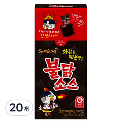 삼양식품 삼양 불닭소스 스틱, 16g, 20개