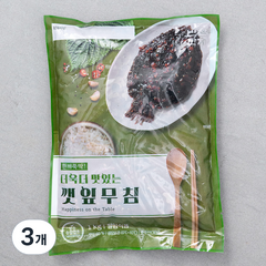 반찬단지 깻잎무침, 1kg, 3개