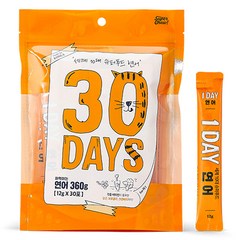 30데이즈 짜먹는 고양이 간식 12g, 연어, 30개