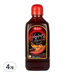 움트리 강캡사이신 액상소스, 550g, 4개