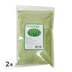 찬샘 보리새싹 분말, 500g, 2개