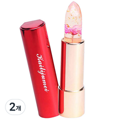 칼리즈메이 투명 꽃 립스틱 3.4g, 바비돌 파우더, 2개