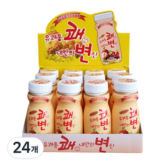 유쾌통쾌 내안의변신 프리미엄 음료, 100ml, 24개