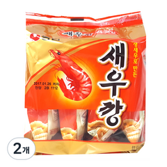 농심 새우깡, 120g, 2개