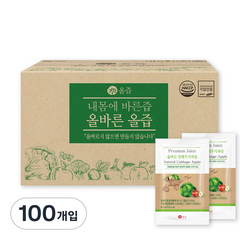 올즙 올바른 양배추 사과즙, 9000ml, 1개