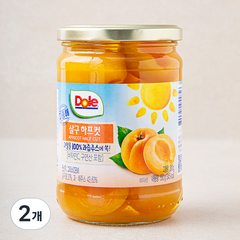 돌 지중해 살구 하프컷, 550g, 2개