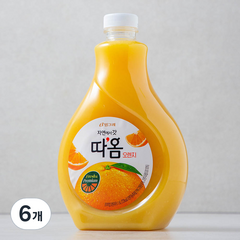 따옴 오렌지주스, 1.6L, 6개