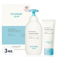 궁중비책 프리뮨 샴푸 앤 바스 350ml + 100ml 세트, 3세트