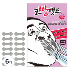 엠피파마 코빵밴드 투명PE 14p, 6개