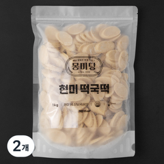 몽미당 현미 떡국떡, 1kg, 2개