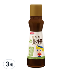 베베스트 처음먹는 순 아이 들기름 75ml, 3개