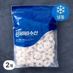 비비수산 생새우살 (냉동), 1kg 소 (51/70), 2개
