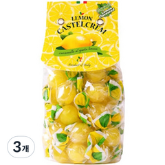 카스텔크렘 포지타노 레몬 입덧 사탕, 200g, 3개