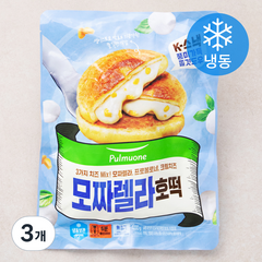 풀무원 모짜렐라 호떡 (냉동), 3개, 400g