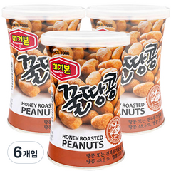 머거본 꿀땅콩 135g, 6개입