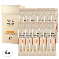 AHC 프리미어 콜라겐 T3 슬리핑 마스크 3.5ml, 20개입, 4개